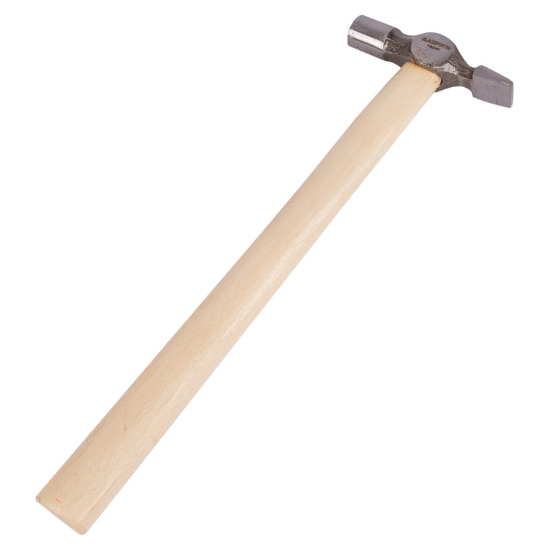 1.5cm Carbon Steel Cross Pein Hammer with Wooden Handle - By Blackspur