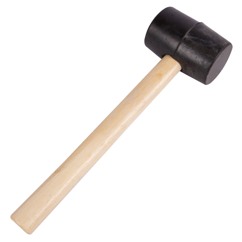 16oz Rubber Mallet with Wooden Handle - By Blackspur
