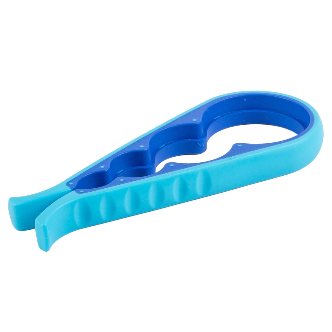 Blue Plastic 4-in-1 Multi Jar &amp; Bottle Opener - By Ashley