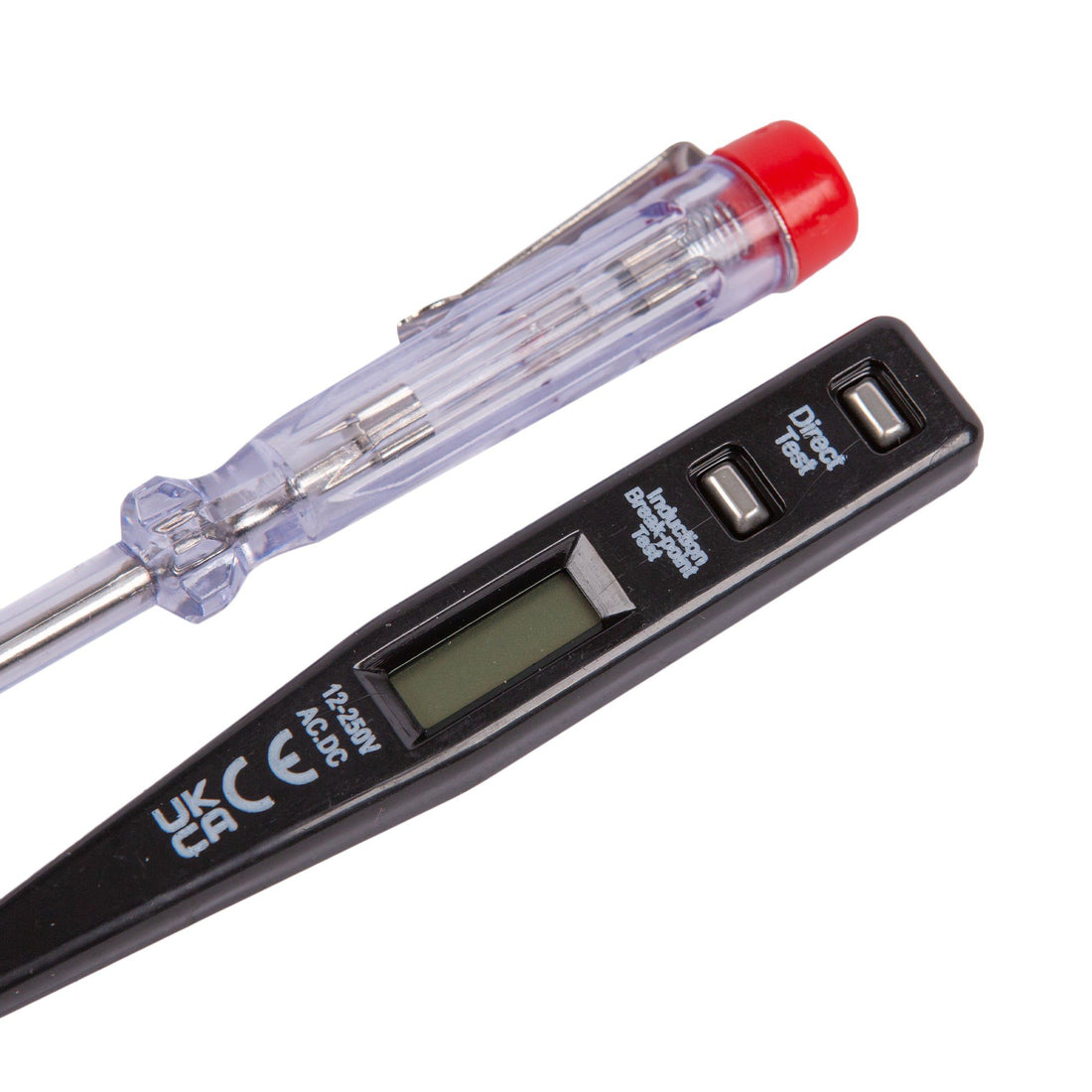 2pc Black Mains Tester &amp; Circuit Tester Set