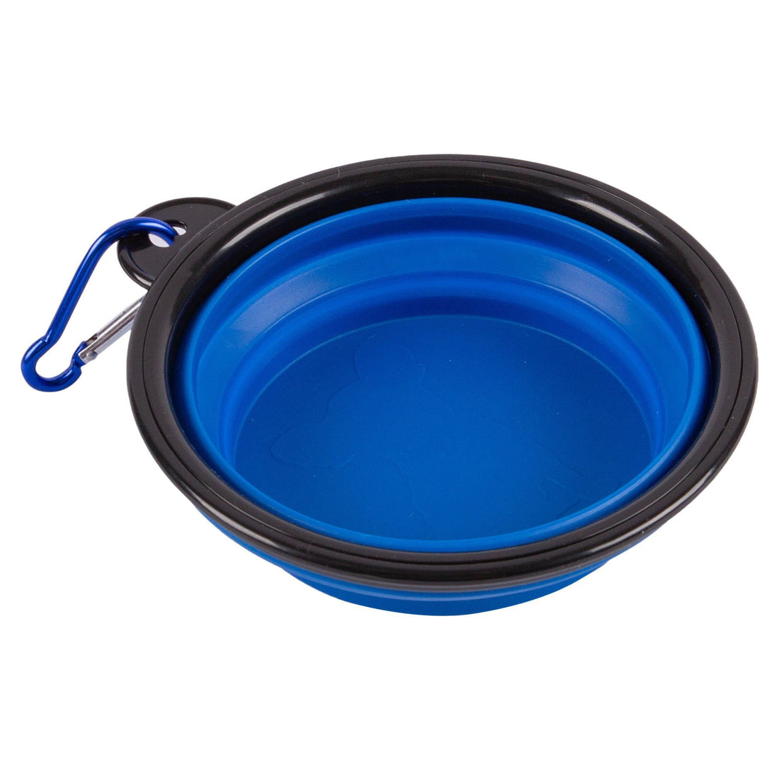 Blue 13.5cm Collapsible Travel Pet Bowl - By Ashley