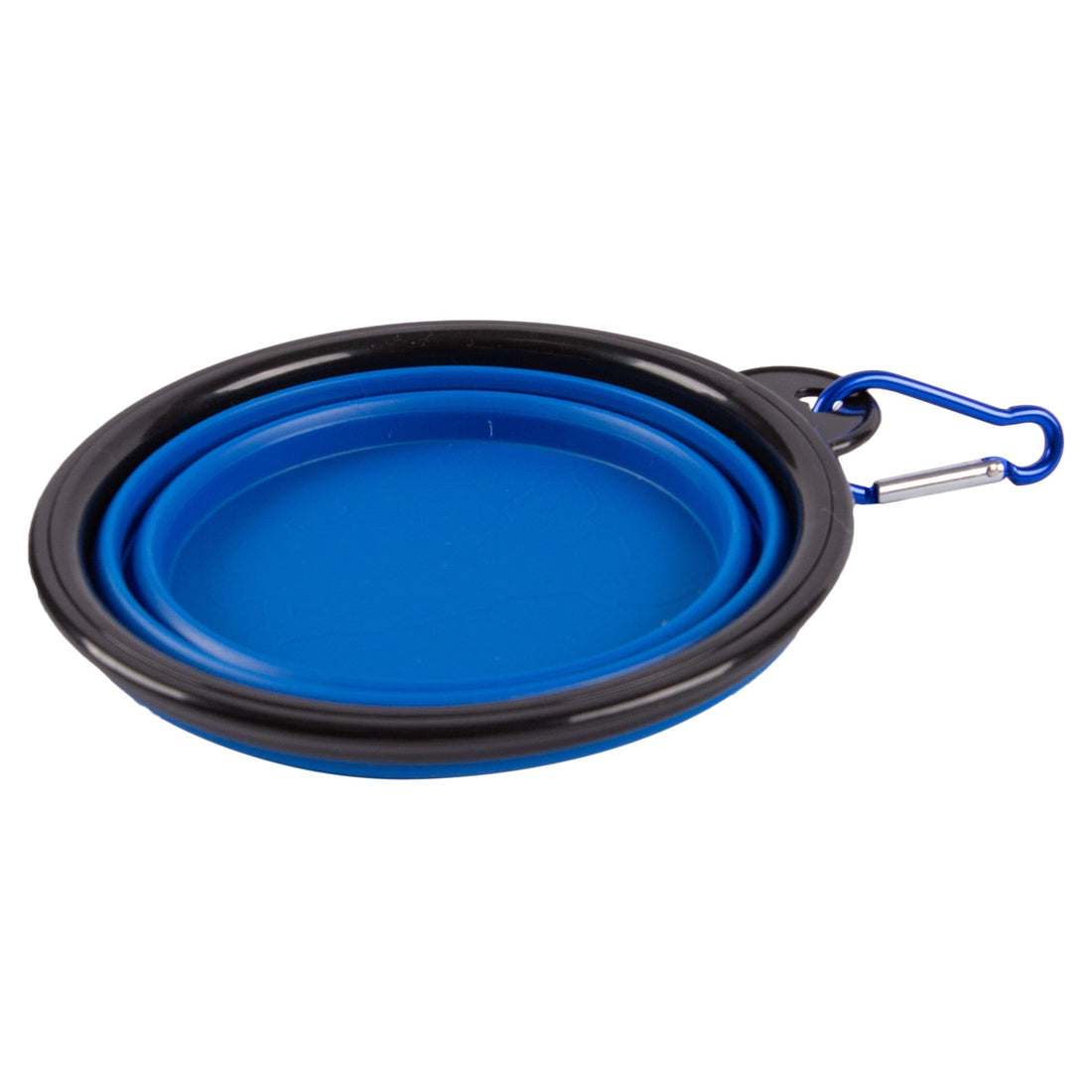 Blue 13.5cm Collapsible Travel Pet Bowl