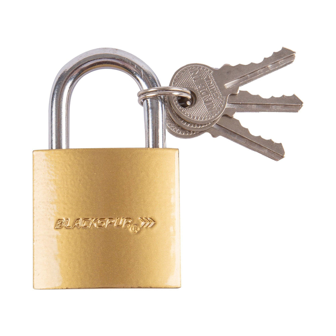 Brass 3cm Iron Hardened Shackle Padlock - By Blackspur