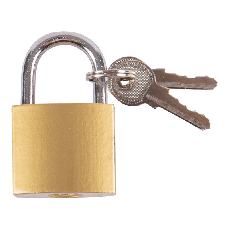 Brass 3cm Iron Padlock - By Blackspur