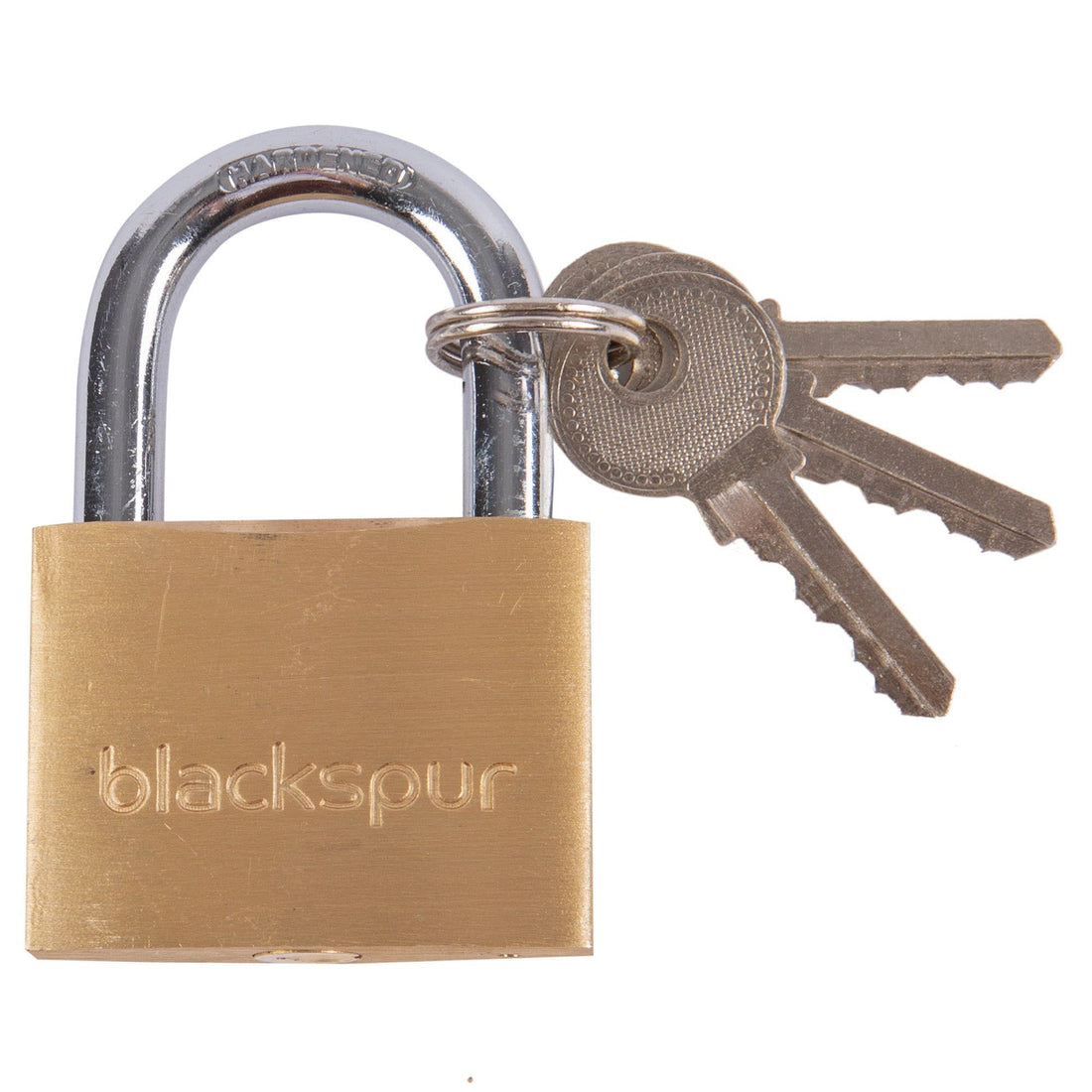 5cm Heavy-Duty Brass Padlock - By Blackspur