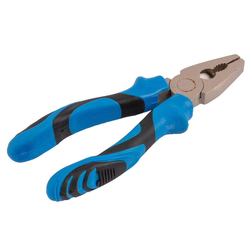 Blue 15cm Forged Steel Combination Pliers - By Pro User