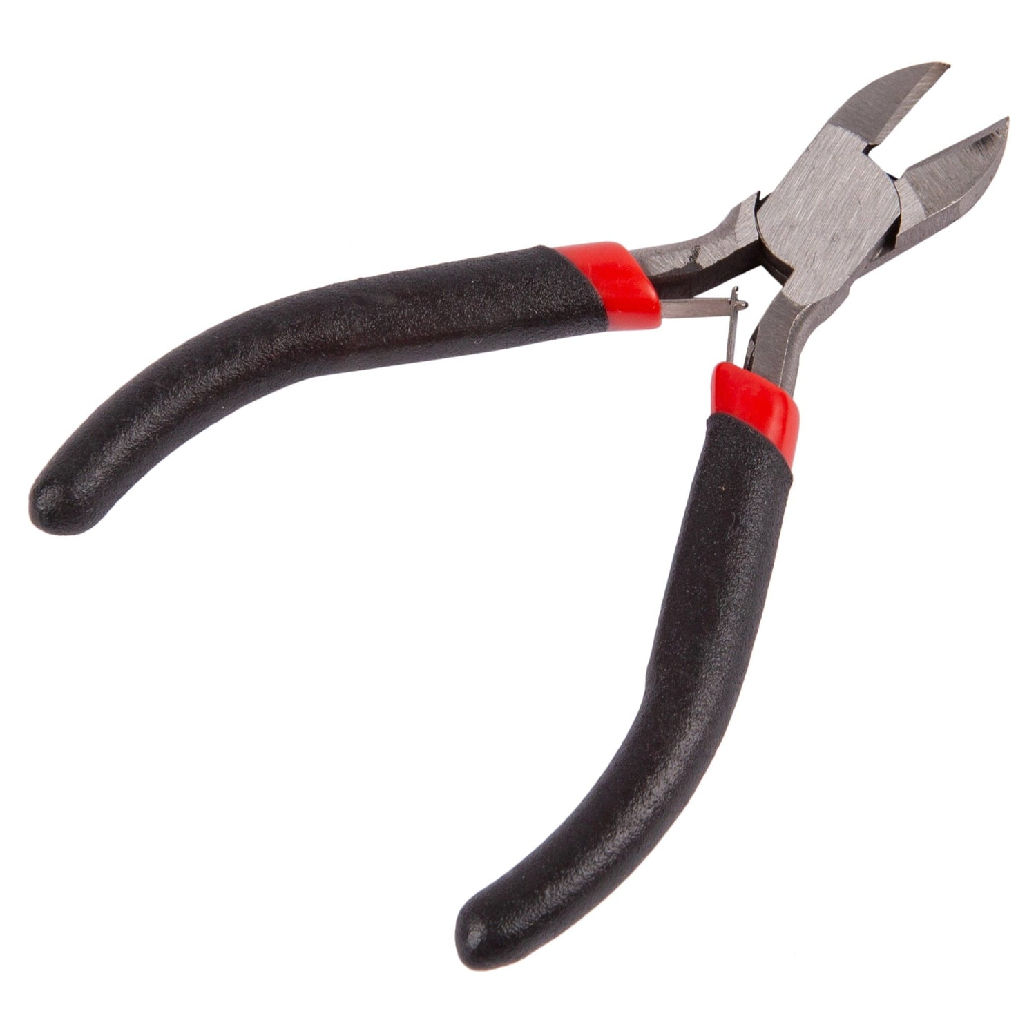 Black Mini 10.5cm Carbon Steel Side Cutting Pliers - By Blackspur