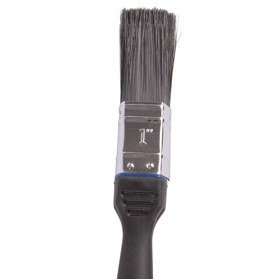 Black 2.5cm Plastic No Bristle Loss DIY Paint Brush