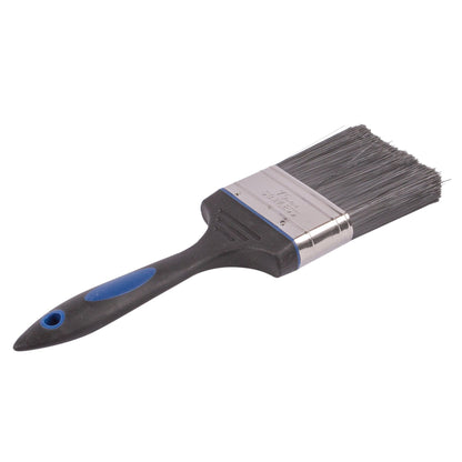 Black 7.5cm Plastic No Bristle Loss DIY Paint Brush - By Pro User