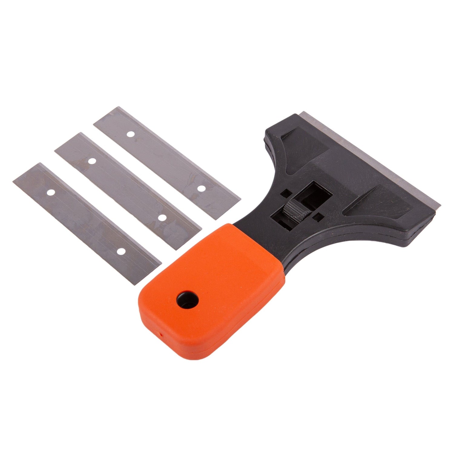 Red Safety Window Scraper - By Blackspur