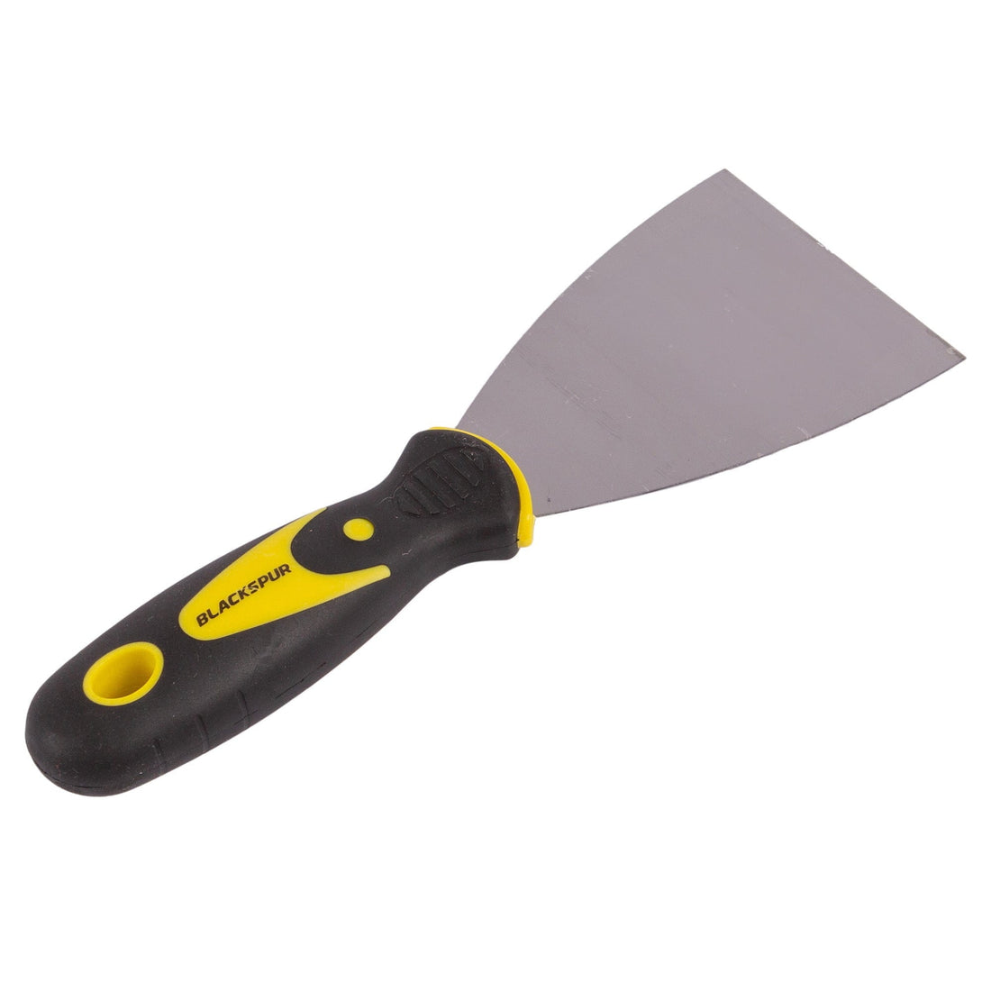 Yellow 3&quot; Carbon Steel Scraper with Non-Slip Grip - By Blackspur