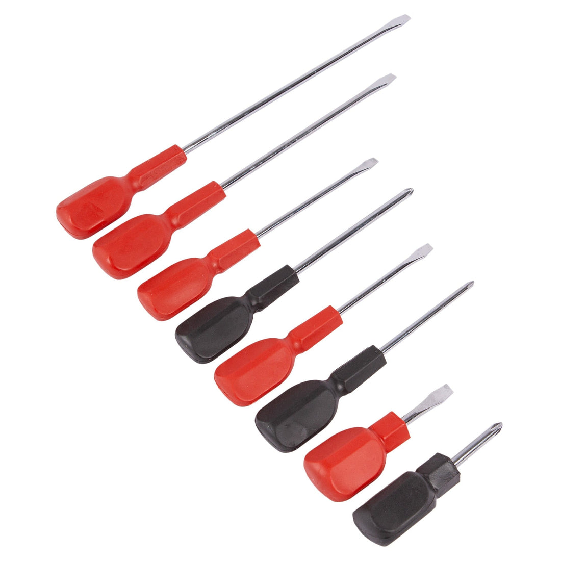 8pc Multicolour Cabinet Handle Screwdriver Set - By Blackspur