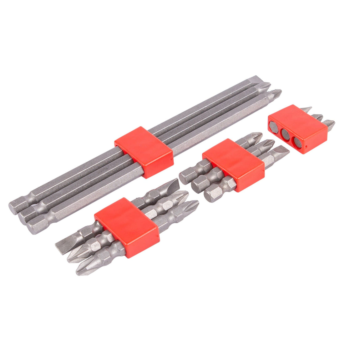 12pc Carbon Steel Screwdriver Bit Set - By Blackspur