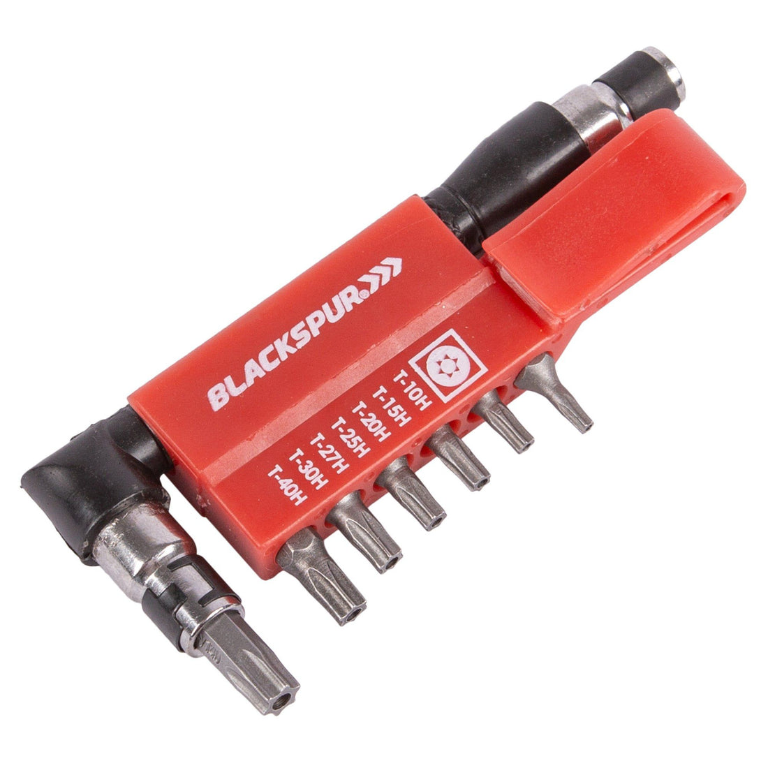 9pc Carbon Steel Offset Tamper-Proof Screwdriver Bit Set - By Blackspur