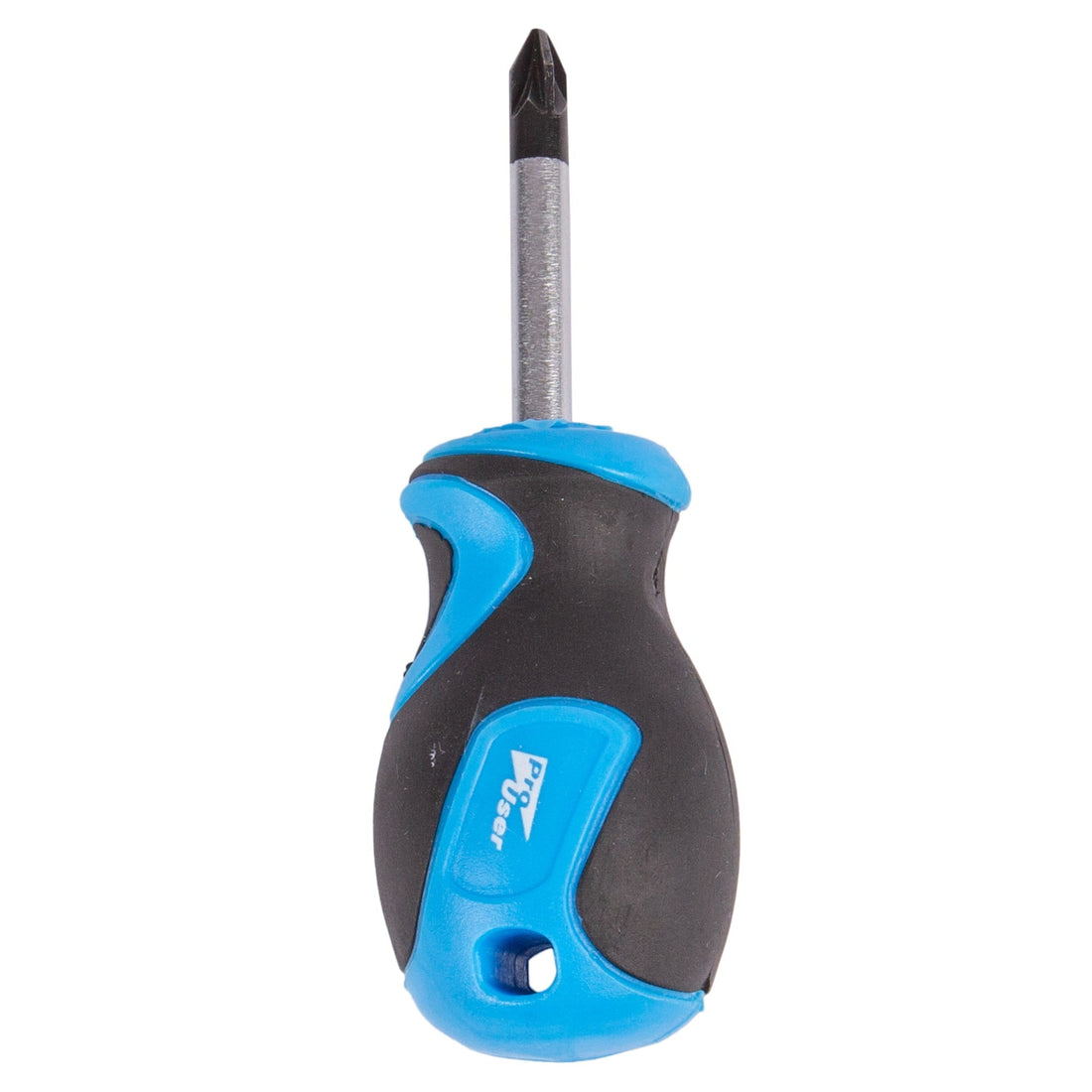 Blue Magnetic 4cm x PZ2 Chrome Vanadium Stubby Pozidriv Screwdriver