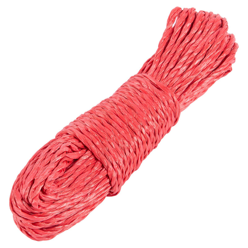 Red 30m Polypropylene Rope - By Blackspur
