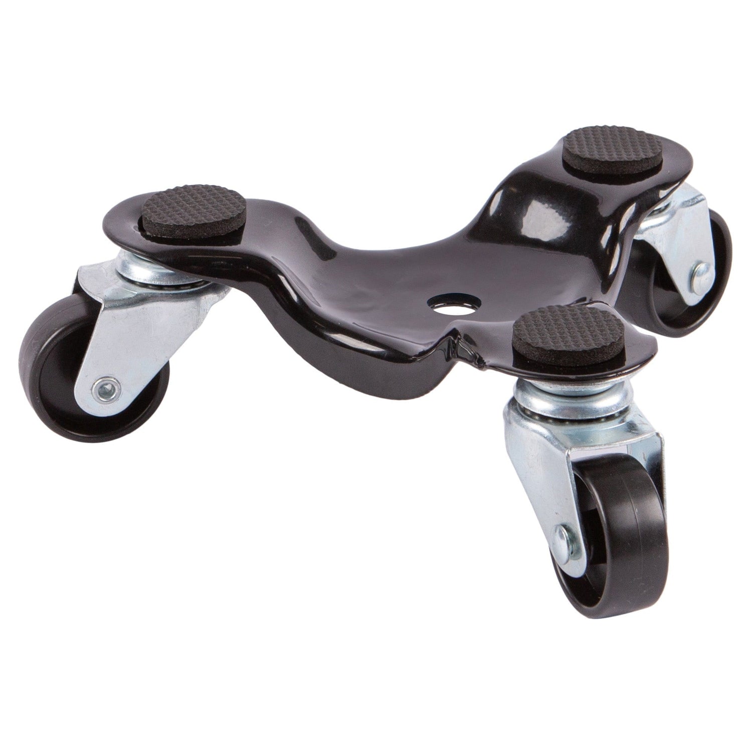 Black Polypropylene 3-Wheel Furniture Moving Dolly - By Pro User