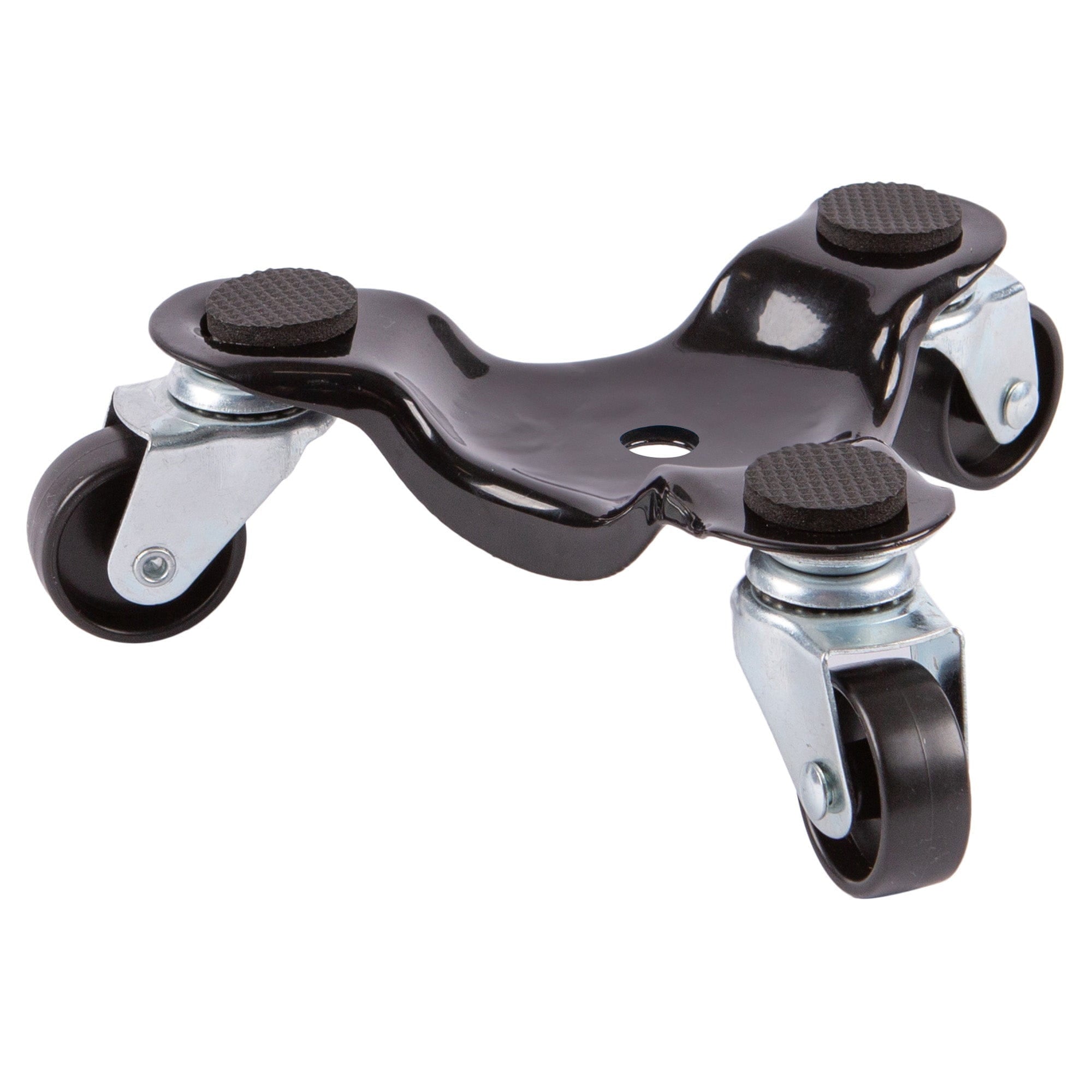 Black Polypropylene 3-Wheel Furniture Moving Dolly - By Pro User