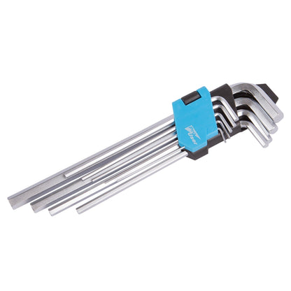 9pc Chrome Vanadium Long Hex Key Set - By Pro User