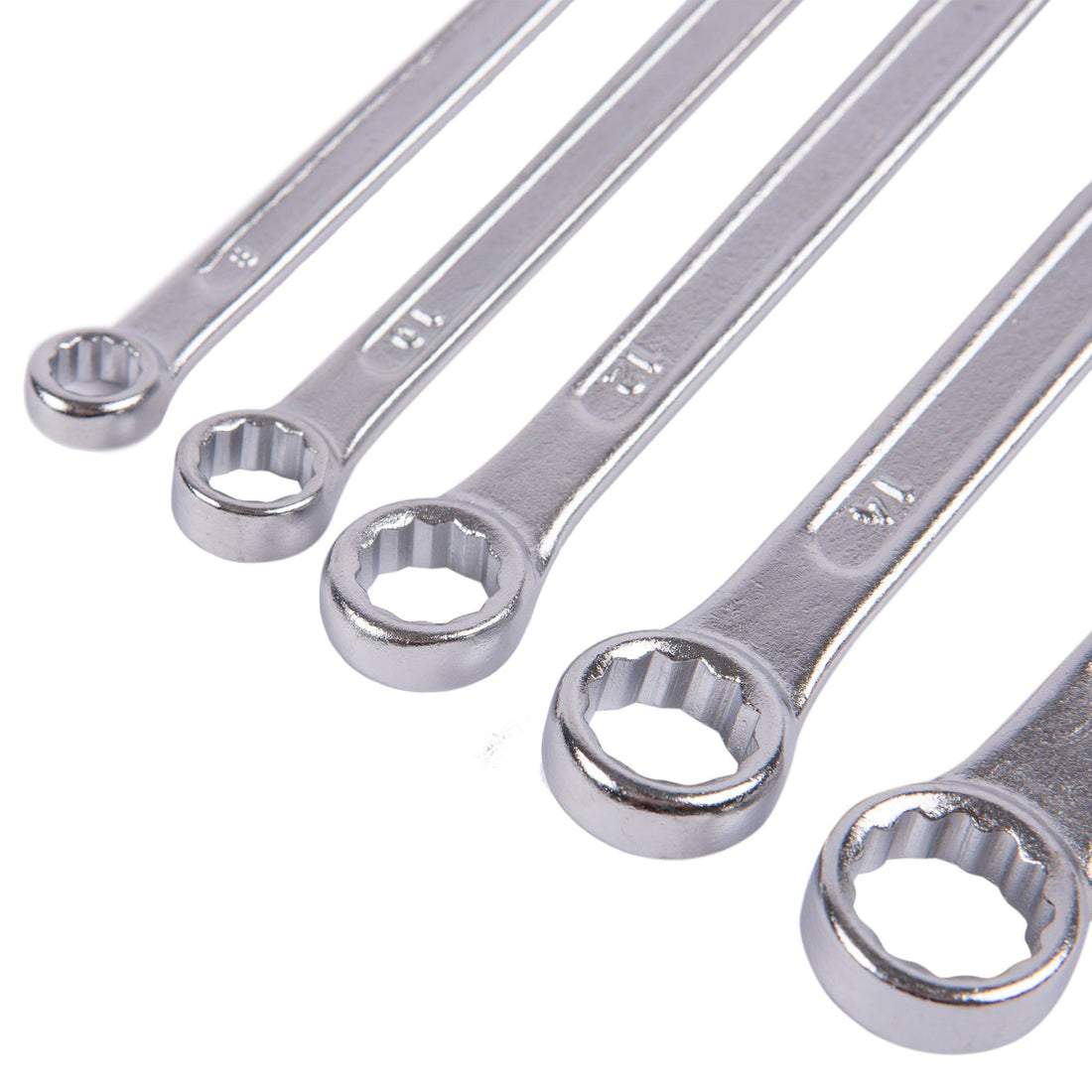 5pc Carbon Steel Metric Combination Spanner Set