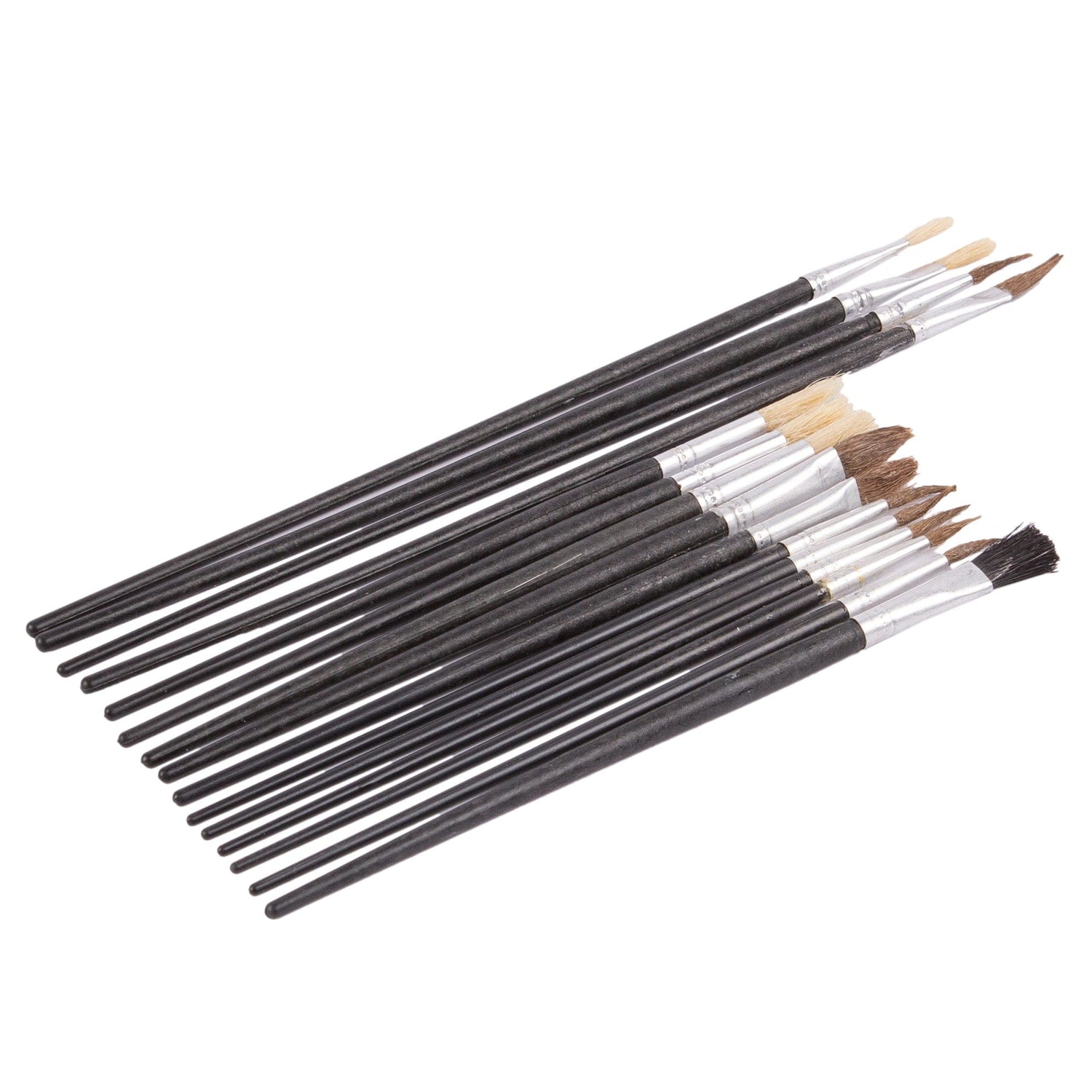 15pc Black Wooden Artist&