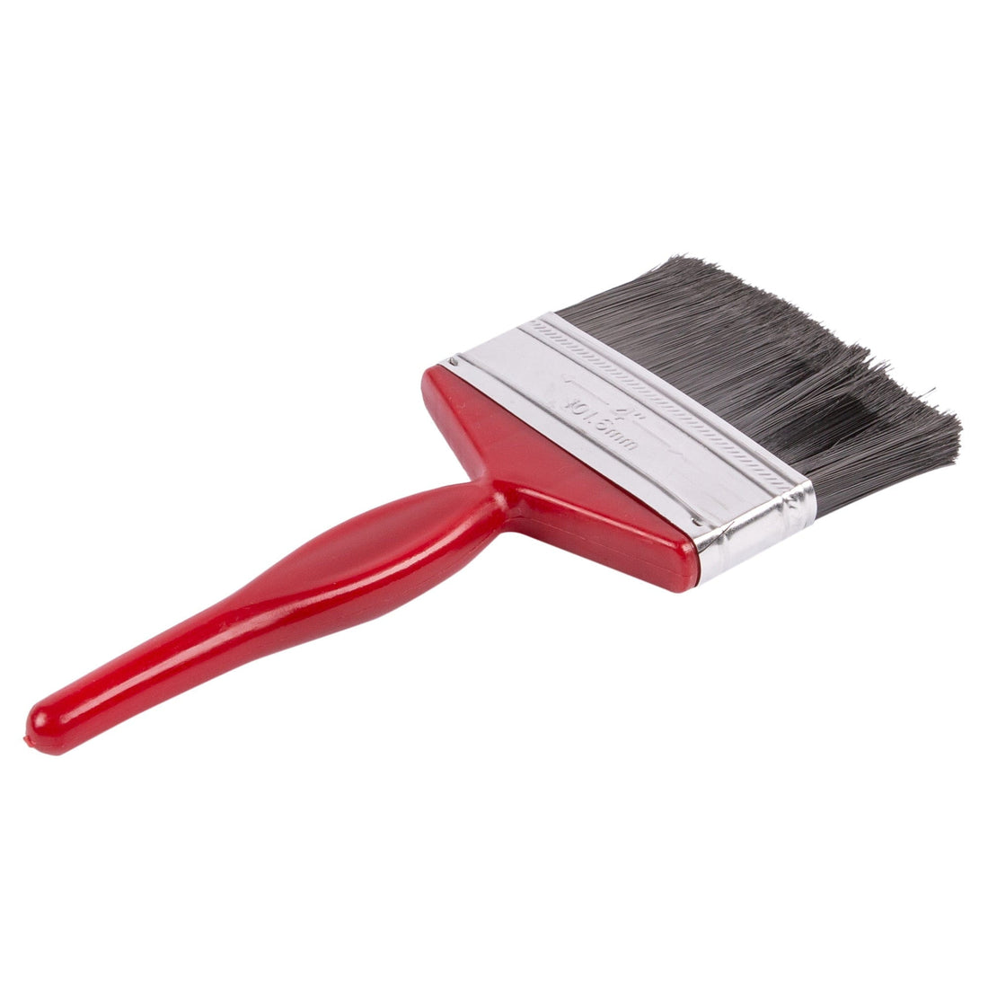 Red 10cm Plastic DIY Paint Brush - By Blackspur