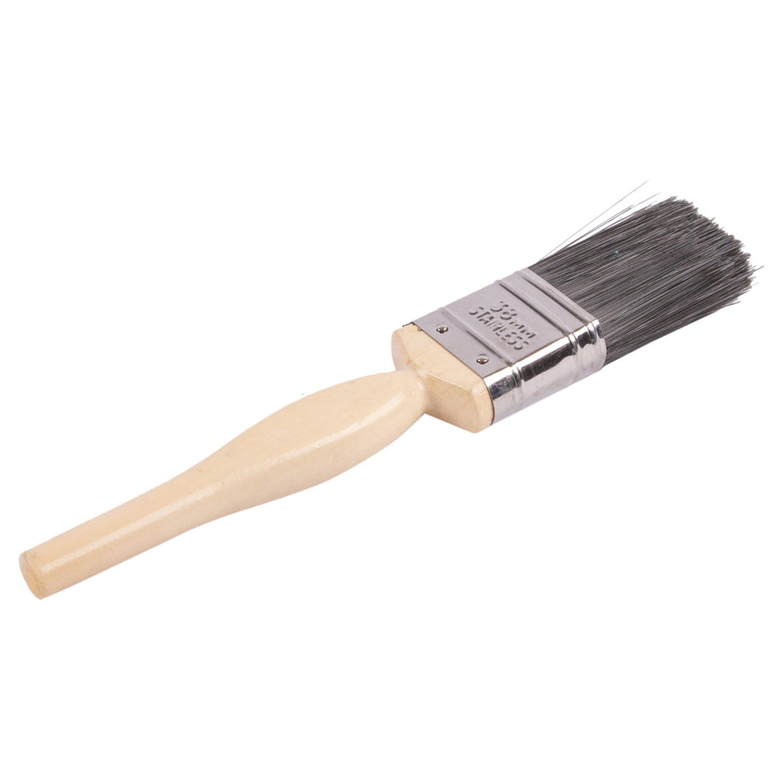 4cm Professional Quality Wooden DIY Paint Brush - By Blackspur
