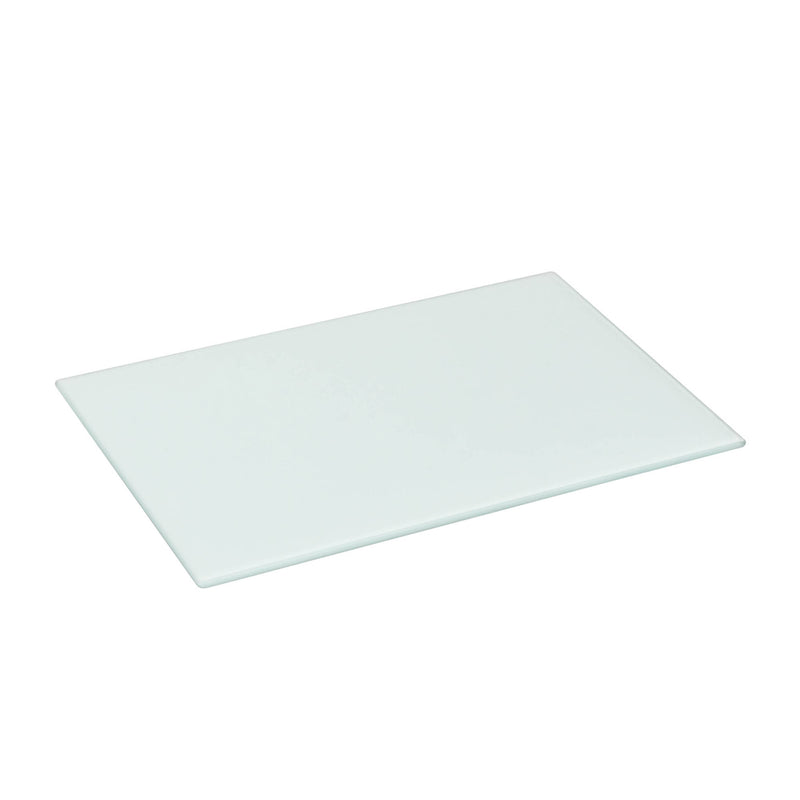 Harbour Housewares Classic Glass Placemat 300x200mm - White