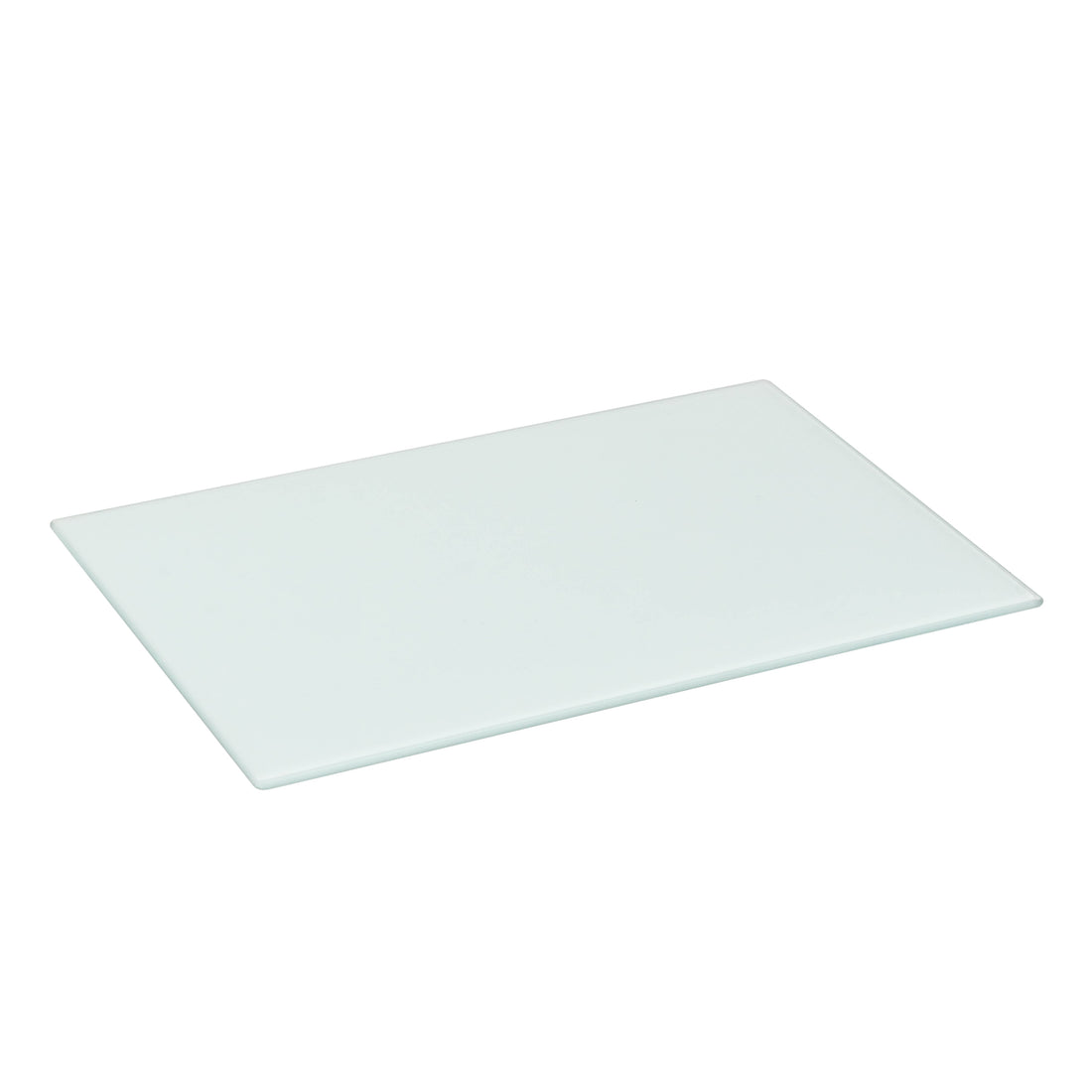 Harbour Housewares Classic Glass Placemat 400x300mm - White