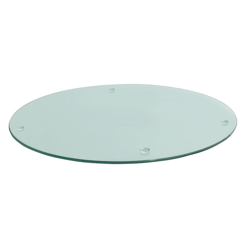 Harbour Housewares Glass Placemat - Clear - 30cm