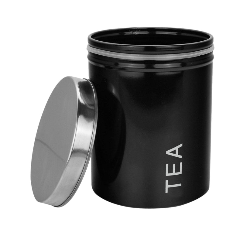 black tea coffee sugar canisters