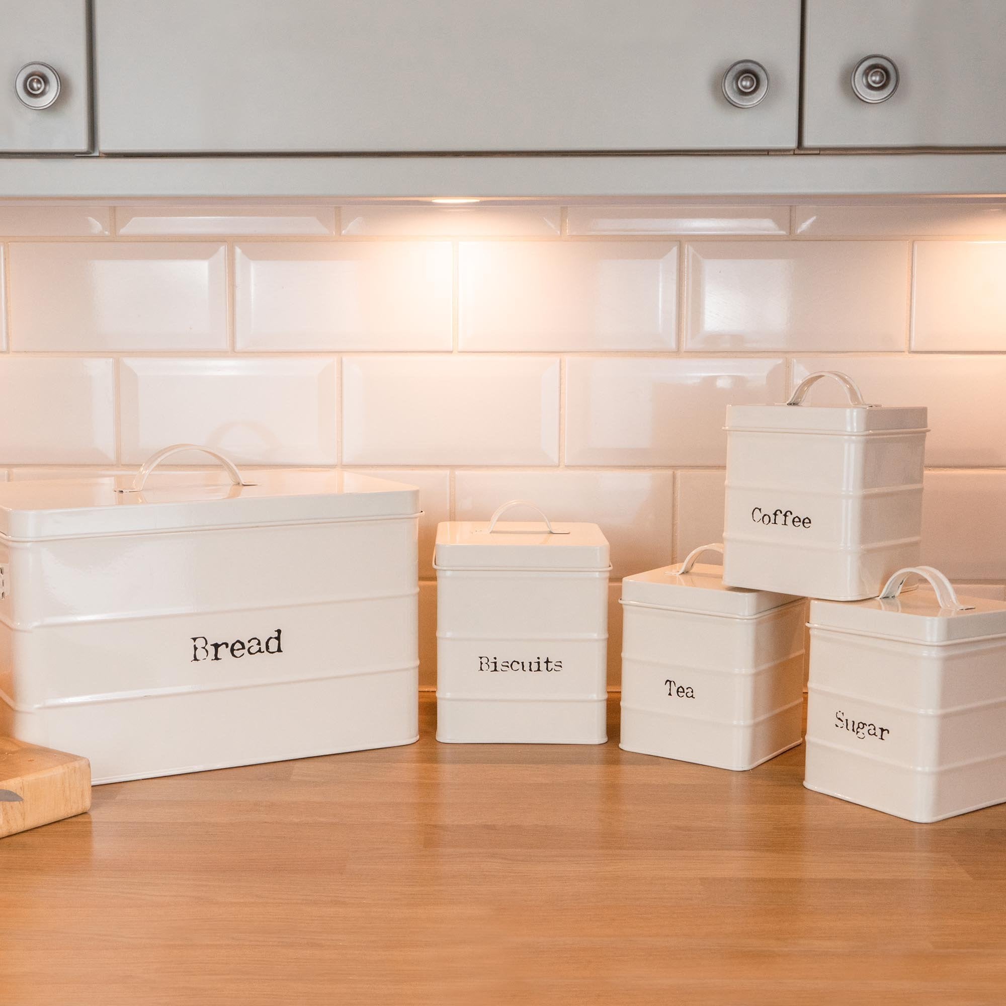 kitchen storage food canisters