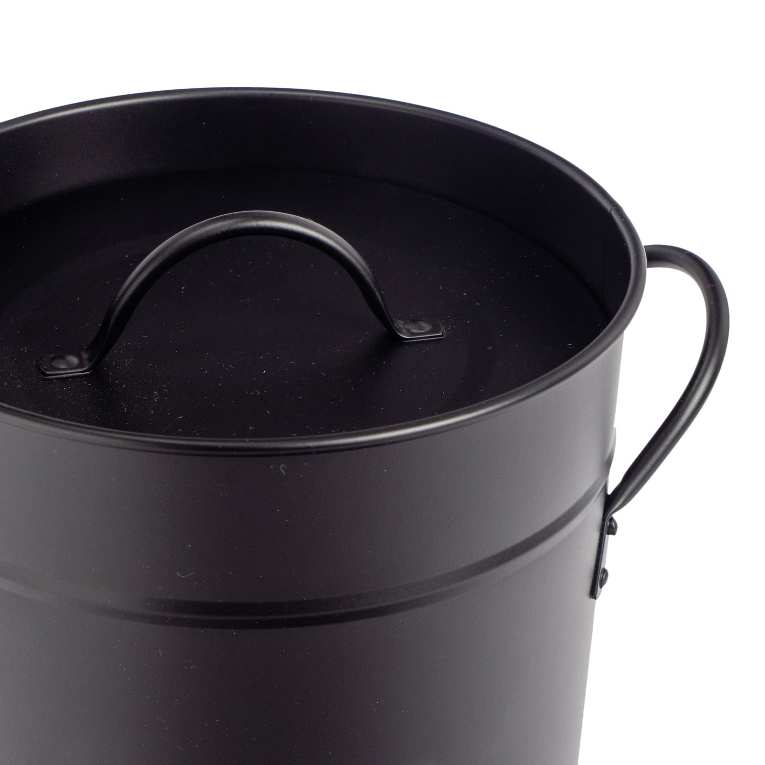 Ice Bucket with Lid &amp; Scoop - Black