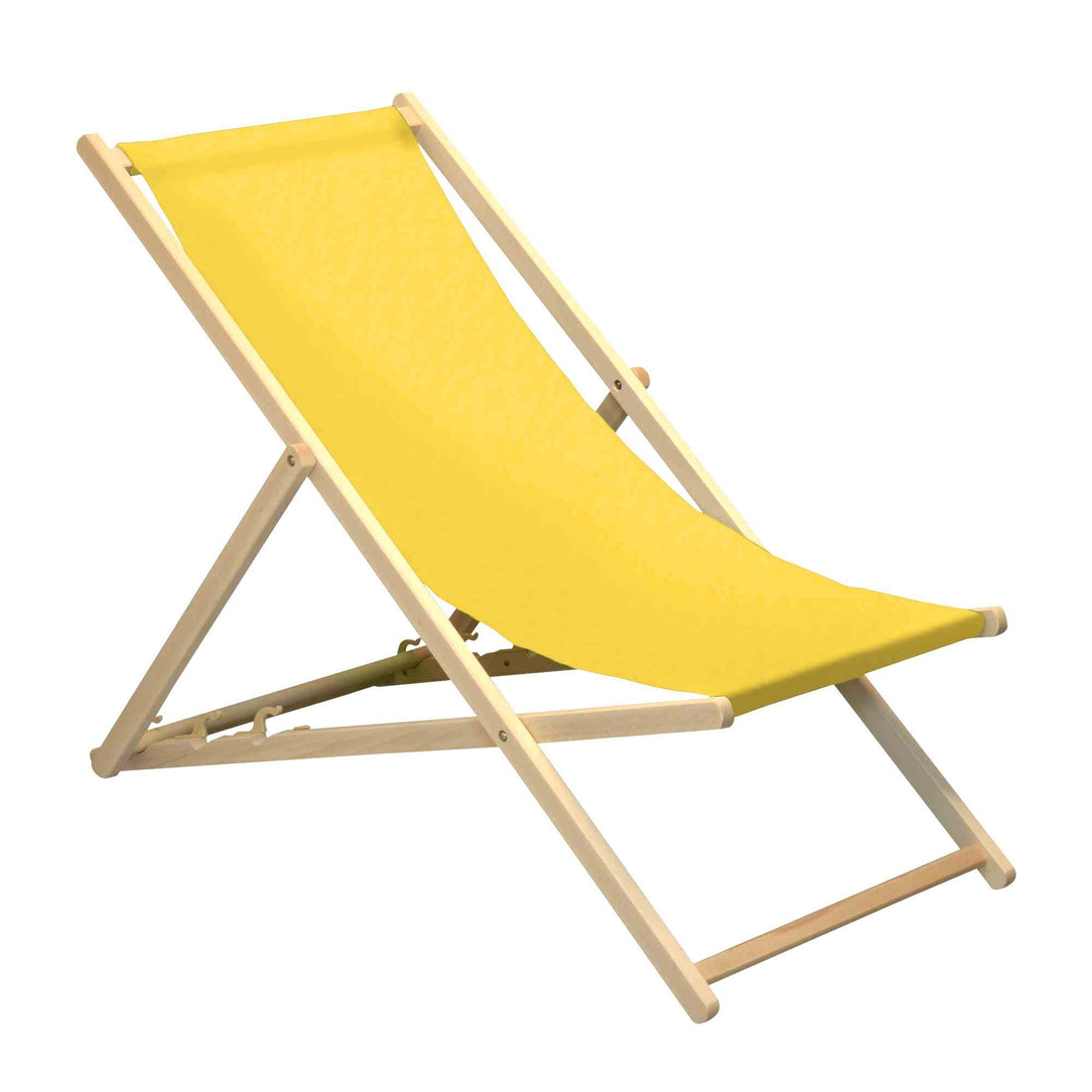 summer beach holiday folding wooden deckchair