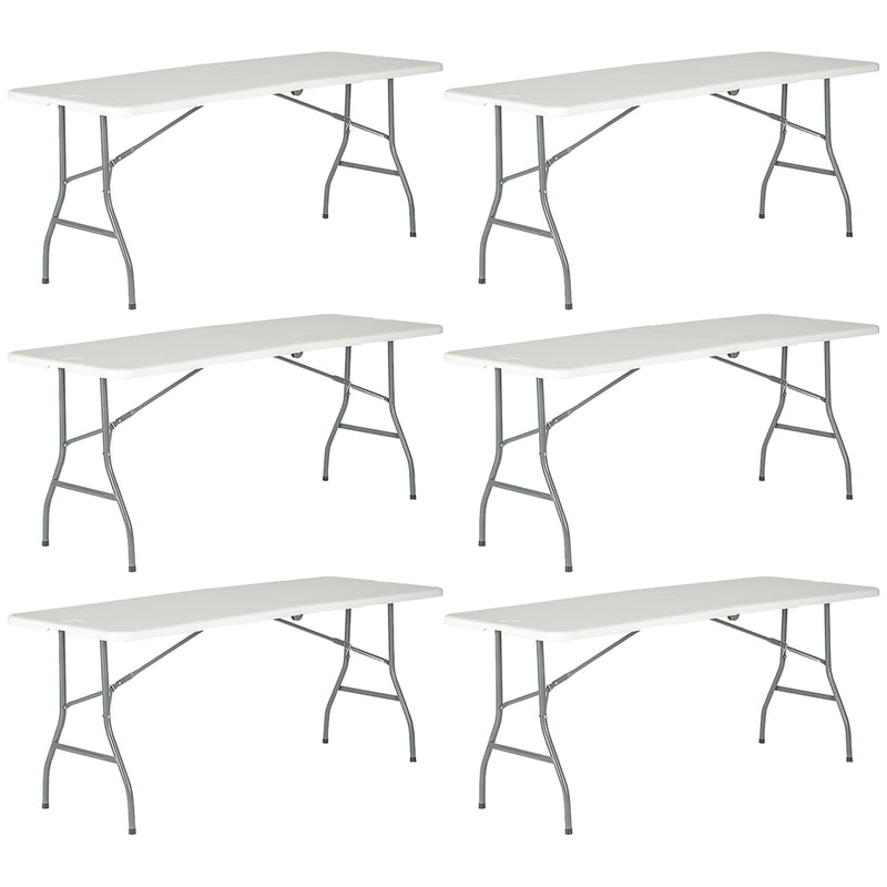 Harbour Housewares Trestle Folding Table - 6ft - Pallet of 26