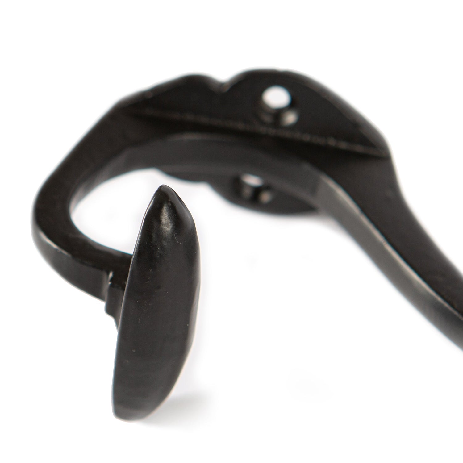 Bowler and Coat Hook - W45mm x H130mm - Black