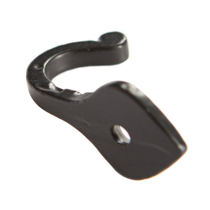 Hammered Arrowhead Single Hook - W20mm x H40mm - Black