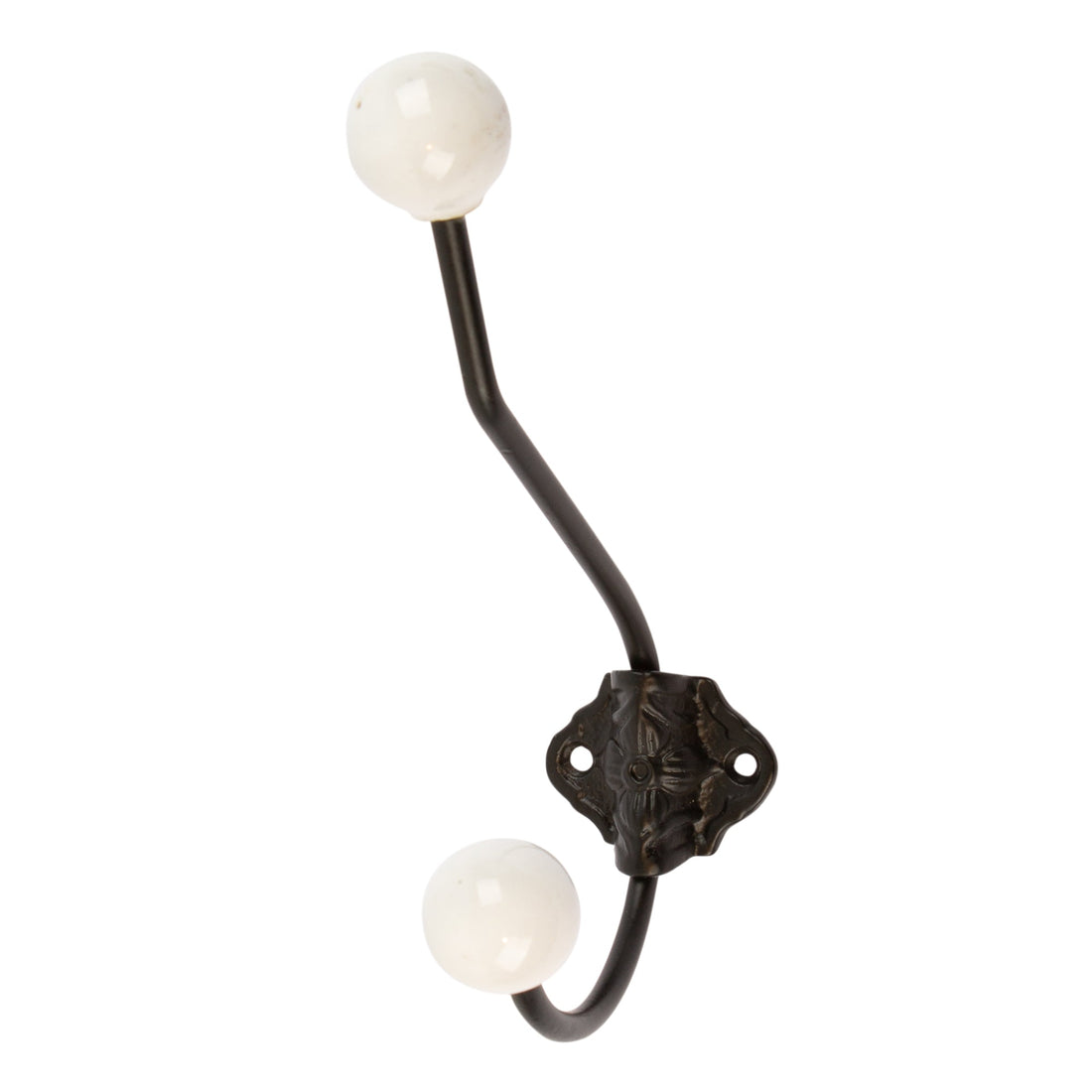 Ceramic Ball Hat &amp; Coat Hook - W50mm x H180mm