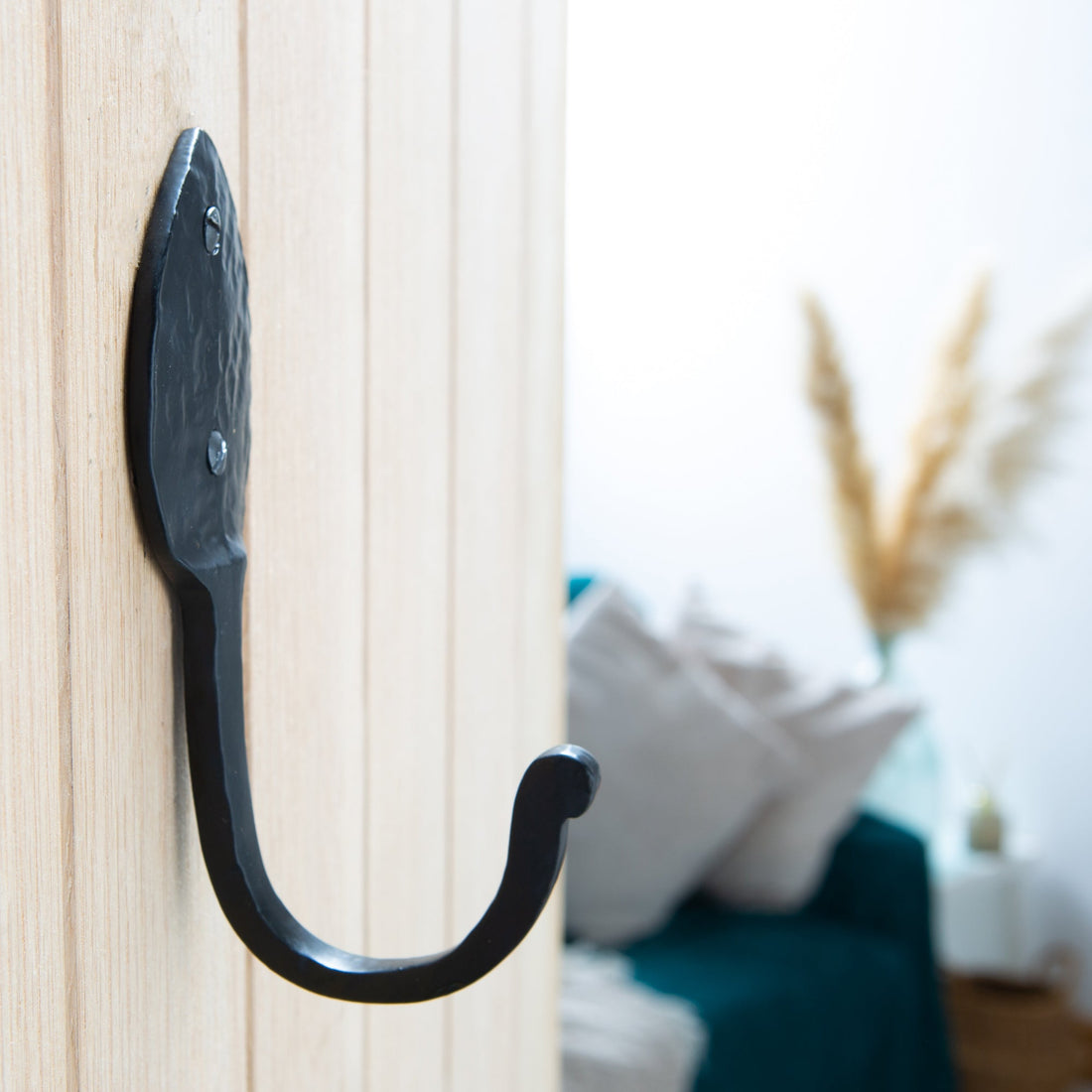 Arrowhead Coat Hook - W55mm x H140mm - Black