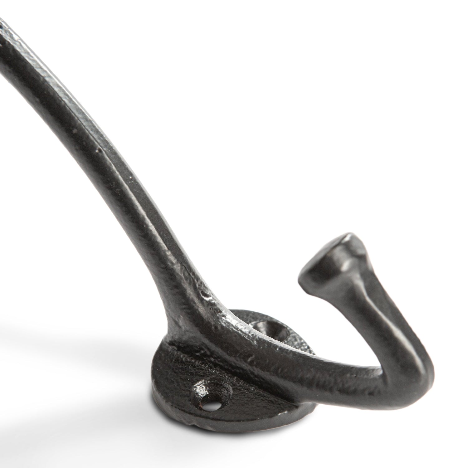 Bowler and Coat Hook - W35mm x H115mm - Black