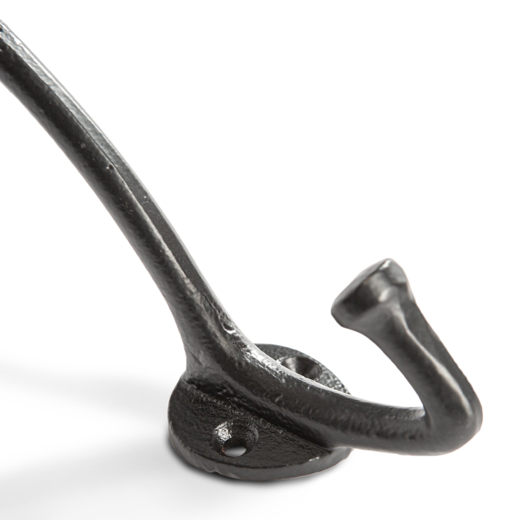Bowler and Coat Hook - W35mm x H115mm - Black