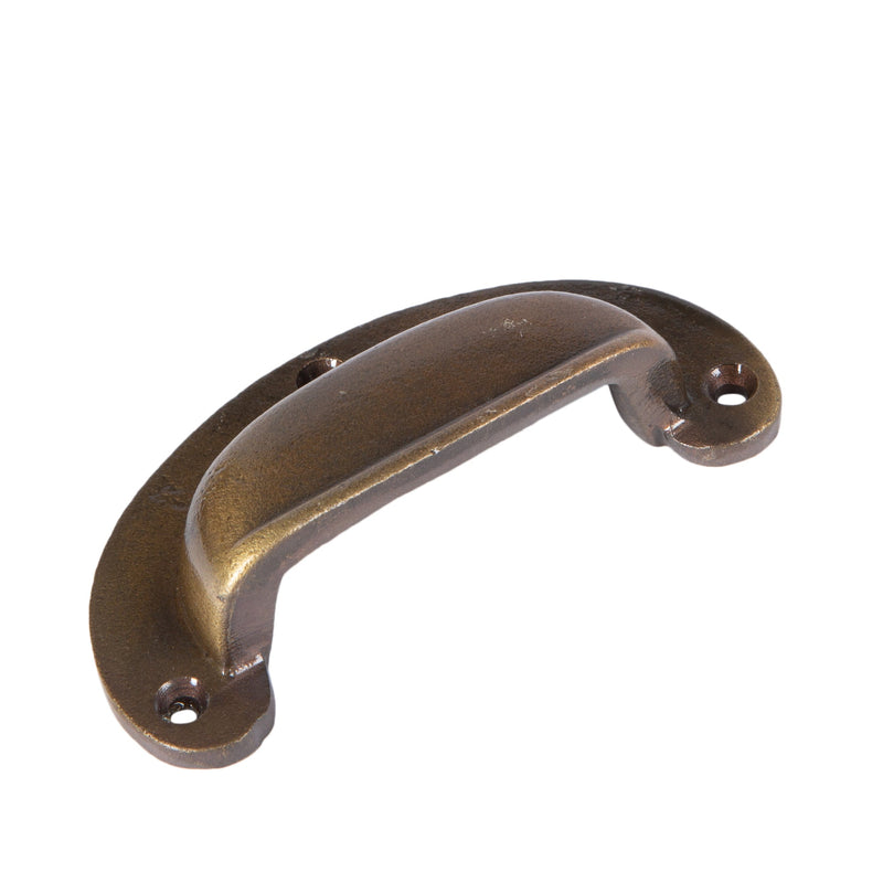 Wide Lipped Cabinet Drawer Pull - W95mm x H40mm