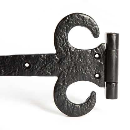 230mm Black Arrowhead T-Hinge