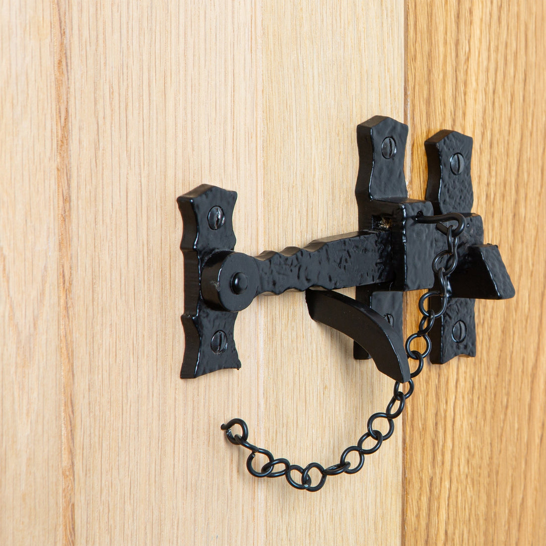 145mm Black Rustic Suffolk Latch