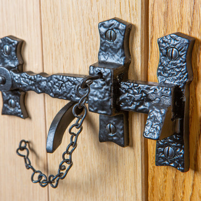 195mm Black Rustic Suffolk Latch