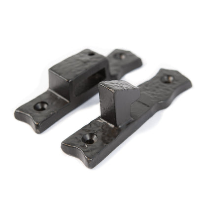240mm Black Rustic Suffolk Latch