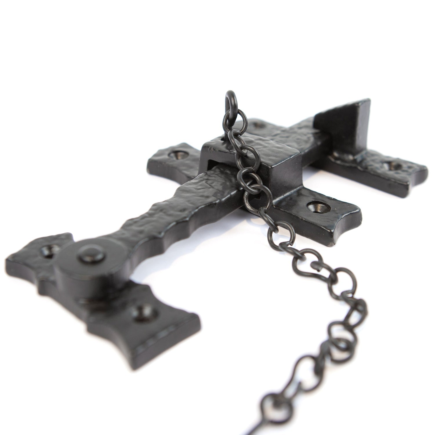 195mm Black Rustic Suffolk Latch