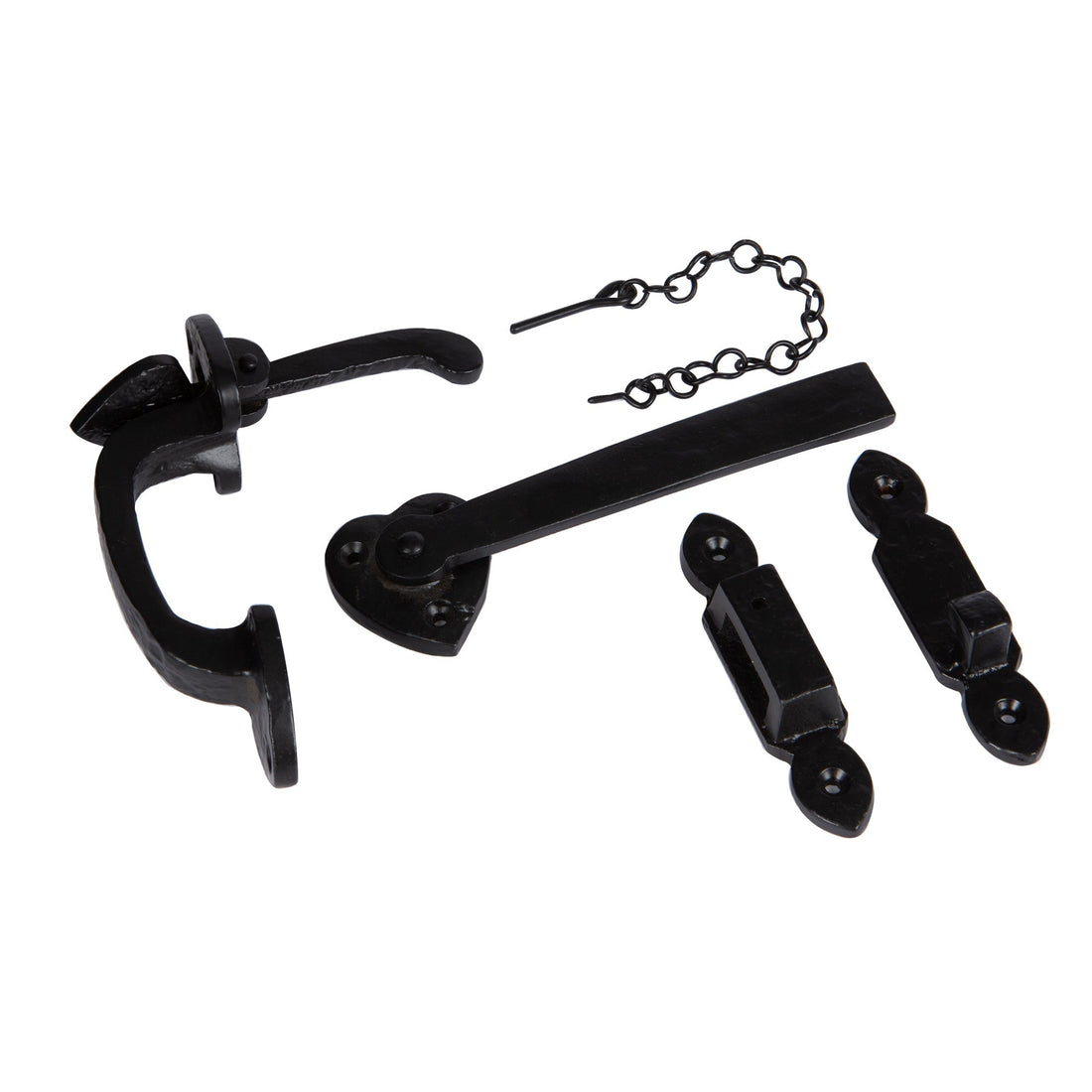 155mm Black Arrowhead Suffolk Latch