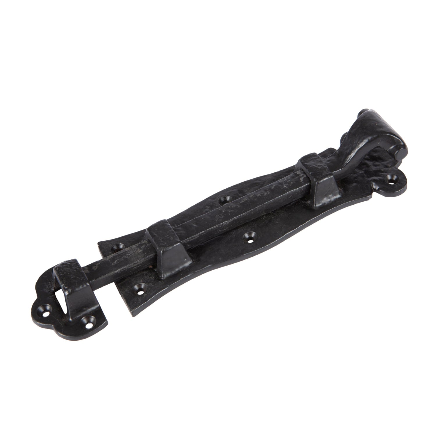 185mm Black Straight Antique Fish Tail Surface Bolt