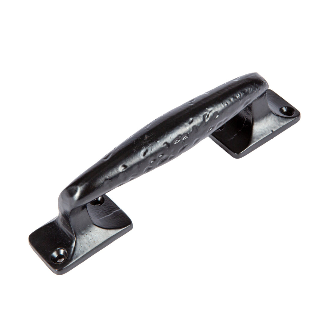 150mm Black Forged Barn Door Handle